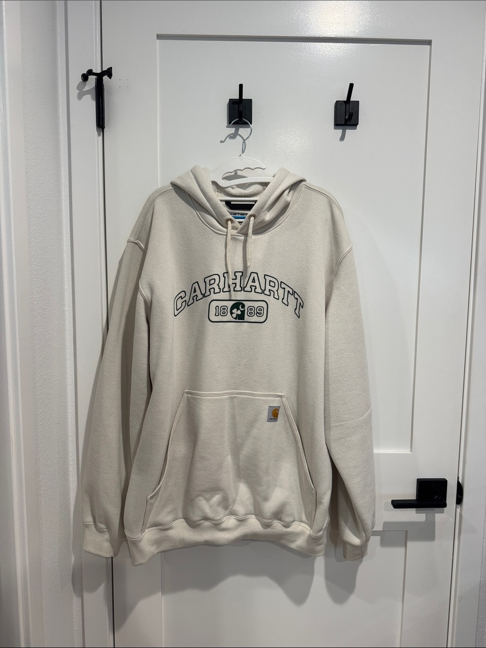 Carhartt Cream Pullover Hoodie